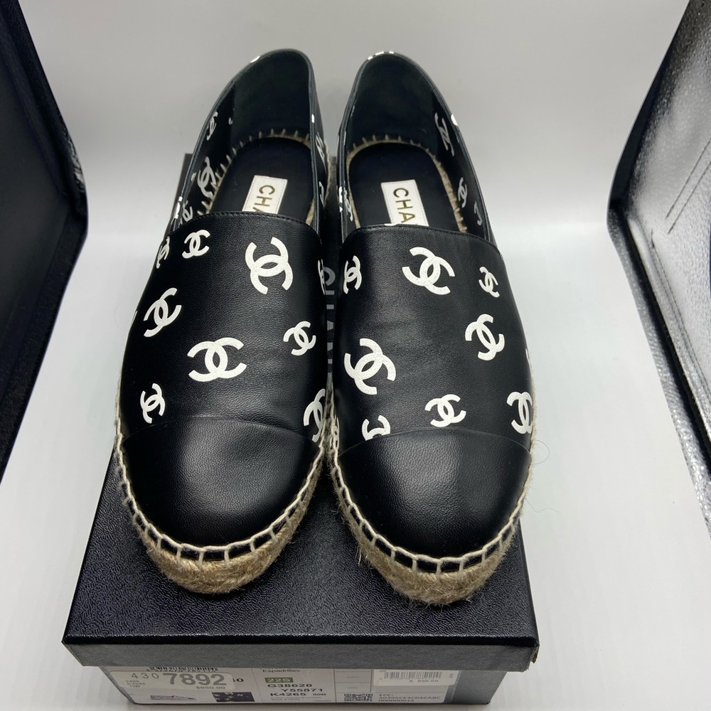Crazy C’s Chanel espadrilles